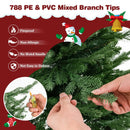 Pre-lit Christmas Tree with 280 Warm White LED Lights and 8 Lighting Modes by LJGDeals