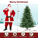 Pre-lit Christmas Tree with 280 Warm White LED Lights and 8 Lighting Modes by DirectDeals