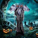 6ft Halloween Animatronic Decoration with Light Up Eyes Posable Wings and Arms by LJGDeals