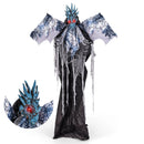 6ft Halloween Animatronic Decoration with Light Up Eyes Posable Wings and Arms by LJGDeals