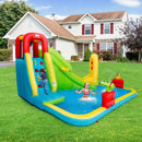 Inflatable Splash Jump Slide Water Bounce without Blower by LJGDeals