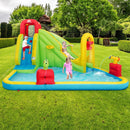 Inflatable Splash Jump Slide Water Bounce without Blower by LJGDeals