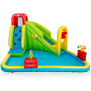 Inflatable Splash Jump Slide Water Bounce without Blower by LJGDeals