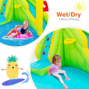 Inflatable Splash Jump Slide Water Bounce without Blower by LJGDeals