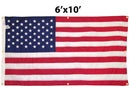 WallSafe™ Nylon Wall-Mounted American Flag | Reinforced Edge Grommets | Made in USA by Flagman of America