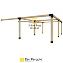 Pergola 5-Arm Post Bracket (for 6x6 Wood Posts)