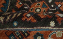 Wool Hand-Knotted Rust Ivory Brown Traditional Oriental Area Rug