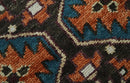 Wool Hand-Knotted Rust Ivory Brown Traditional Oriental Area Rug
