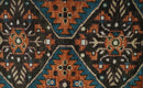 Wool Hand-Knotted Rust Ivory Brown Traditional Oriental Area Rug