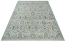 6x9 and 8x11 Beige and Gray Bamboo Silk and Wool Traditional Persian Antique Area Rug | TRDCP201