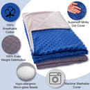 Blue Dream 7lb Kids Weighted Blanket by Hazli Collection