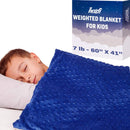 Blue Dream 7lb Kids Weighted Blanket by Hazli Collection