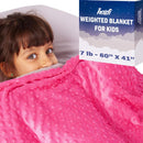 Blue Dream 7lb Kids Weighted Blanket by Hazli Collection
