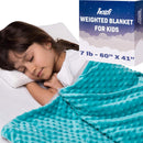 Blue Dream 7lb Kids Weighted Blanket by Hazli Collection