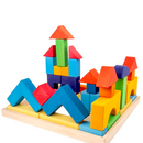 **Pre-order (Ships in 2-3 Weeks)**46 Pcs STAINED Large Basic II Building Block Set with Storage Tray