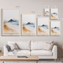 Solheimasandur Beach, Iceland Watercolor Print, Vacation Gift, Iceland Wall Art, Beach Painting, Beach Decor, Large Wall Art, Wood Frame Art