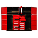 7ft Garage Storage Cabinet with 16 Drawers