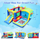 7-In-1 Inflatable Bounce House With Ball Pit, Obstacles And Bouncy Castle (SAK50823) by SAKSBY WHOLESALE