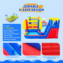 7-in-1 Inflatable Water Park with Slide, Pool, And Bounce House (SAK74216) by SAKSBY WHOLESALE