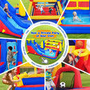 7-in-1 Inflatable Water Park with Slide, Pool, And Bounce House (SAK74216) by SAKSBY WHOLESALE