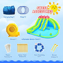 7-In-1 Inflatable Water Park With Triple Slides, Water Gun, And Climbing Wall (SAK98134) by SAKSBY WHOLESALE