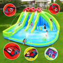 7-In-1 Inflatable Water Park With Triple Slides, Water Gun, And Climbing Wall (SAK98134) by SAKSBY WHOLESALE