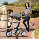7-in-1 Detachable Baby Stroller with Canopy and Safety Harness by LJGDeals