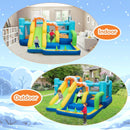 7-in-1 Kids Inflatable Bounce House with Jumping Area without Blower by LJGDeals