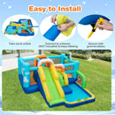 7-in-1 Kids Inflatable Bounce House with Jumping Area without Blower by LJGDeals