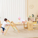 7-in-1 Toddler Climbing Toy Connected Table and Chair Set for Boys and Girls Aged 3-14 Years Old by LJGDeals