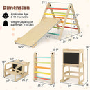 7-in-1 Toddler Climbing Toy Connected Table and Chair Set for Boys and Girls Aged 3-14 Years Old by LJGDeals