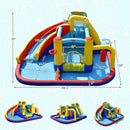 7-in-1 Inflatable Water Slide with 735W Air Blower and Splash Pool by LJGDeals