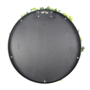 Artificial Green Wall Disc 20in – Black Frame – UV Resistant – Commercial Grade by Designer Plants USA
