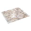 White Beige 12x12 Polished Brick Shell Mother of Pearl Mosaic Tile (20 pack, 18.52 sq ft/case)