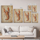 Kitsch Kitchen Home Decor, Crayfish Painting Print, Crawdaddy Wall Art, Louisiana Home Decor, Cajun Decor, Kitchen Wall Art
