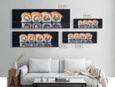 Kitchen Wall Art Home Decor, Dining Room Art, Painting of Sushi Canvas Print, Modern Art, Eclectic Kitchen Decor, Modern Kitchen