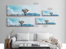 Joshua Tree Painting Print, Canvas Print, California Wall Art, California Painting, California Desert Wall Art, Landscape Paint of Joshua Tree