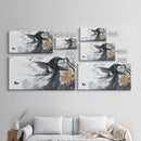 Wabi Sabi Witch - Framed Canvas Print - Eclectic Home Decor - Witchy Wall Art