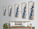 Framed Canvas Print Blueberries Still Life Painting Rustic Wall Art Botanical Prints Food Review Kitchen Art