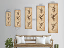 Guardian Angels Wall Art, Framed Canvas Print, Angel Painting, Angel Decor, Tall Skinny Art, Narrow Wall Art, Angelic Painting, Christmas Art