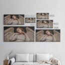 Sleeping Angel Peace Canvas Print Featuring Angel Art Prints and Wabi Sabi Art Perfect Bedroom Wall Art Above Bed Wall Decor