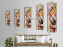 Colorful Pelican, bird art, framed canvas print, whimsical art, vibrant wall art, coastal decor, blue heron painting, rustic art