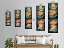 Sunset Ripples, Lake Painting, Vibrant Colors, Canvas Print, Landscape Painting, Above Bed Wall Art, Rustic Wall Art