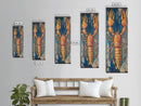 Lobster Painting, Coastal Wall Art, Nautical Decor, Seafood Art, Framed  Print, Rustic Wall Art, Farmhouse Art, Kitchen Wall Art