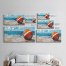 Lifeguard Buoy Painting, nautical decor, coastal wall art, ocean painting, framed canvas print, rustic art, beach house art