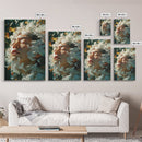 Nature Awakening Fantasy Canvas Print - Surreal Dreamscape Art, Vibrant Dreamy Wall Decor, Bohemian Living Room Artwork, Mystical Art