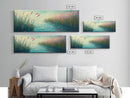 Tranquil Marsh Art Canvas Print Coastal Landscape Wall Decor Nature Inspired Painting Pastel Home Accent Bedroom or Bathroom Wall Art