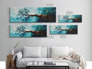 Twisted Roots, Sky Tree, Surreal Nature Art, Canvas Print, Abstract Landscape, Whimsical Wall Decor, Earthy Tones, Nature Inspired Art