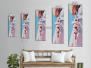 Twisted Fabric, Soft Detail, Fashion Elegance, Canvas Print, Minimalist Art, Bedroom Wall Decor, Chic Aesthetic, Stylish Modern Art