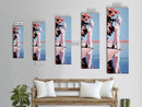 Birch Trees Painting, Reflective Water Art, Serene Landscape Decor, Modern Nature Wall Art, Lake House Aesthetic, Canvas Print